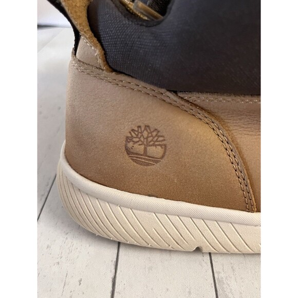 Timberland Mens Tan Boltero Mid Hiker Lace Up Nubuck Hiking Boots Size 11 US - Picture 6 of 10